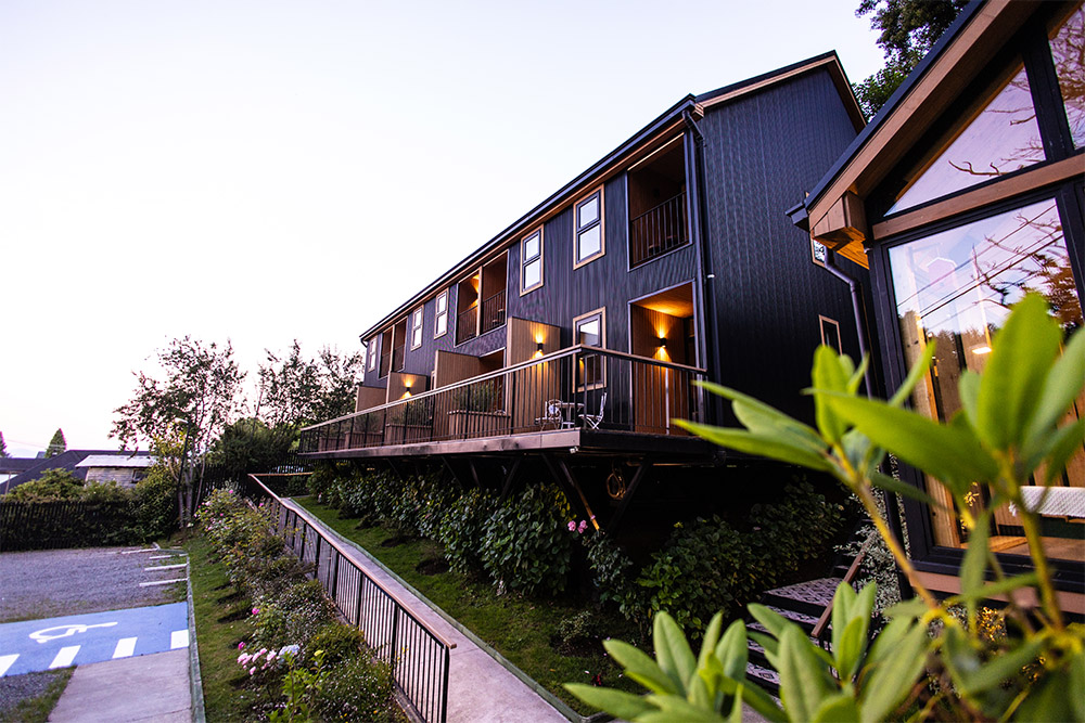 Exterior real de Anoka en Frutillar